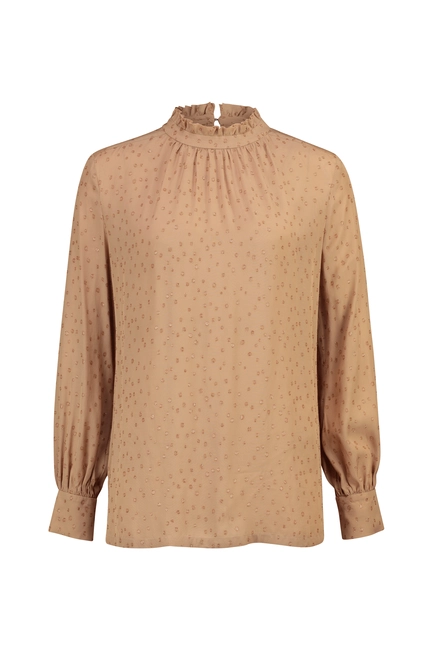 Blousetop met stippen