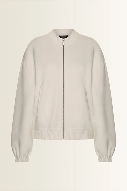 Bomberstijl vest met ritssluiting