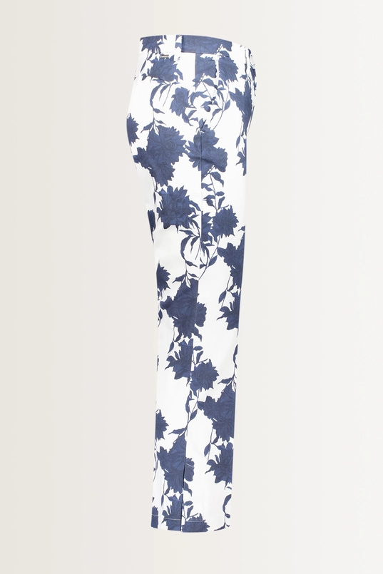 Bootcut broek bloemenprint Zelma1 Gardeur