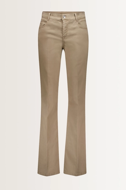 Bootcut broek zachte katoensatijn Zuri126 Gardeur