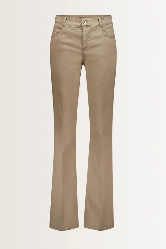 Bootcut broek zachte katoensatijn Zuri126 Gardeur