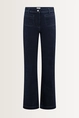 Bootcut jeans met opgestikte voorzakken