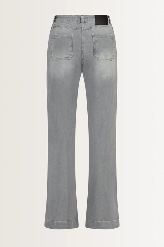 Bootcut jeans met opgestikte voorzakken