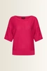Boothals trui glitteraccent