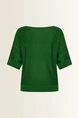 Boothals trui glitteraccent