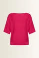 Boothals trui glitteraccent