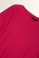 Boothals trui glitteraccent