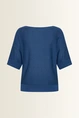 Boothals trui glitteraccent