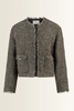 Bouclé jasje met verfijnde franjes Vento Max Mara Weekend