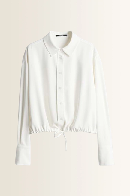 Boxy blouse met trekkoord Zalance Someday