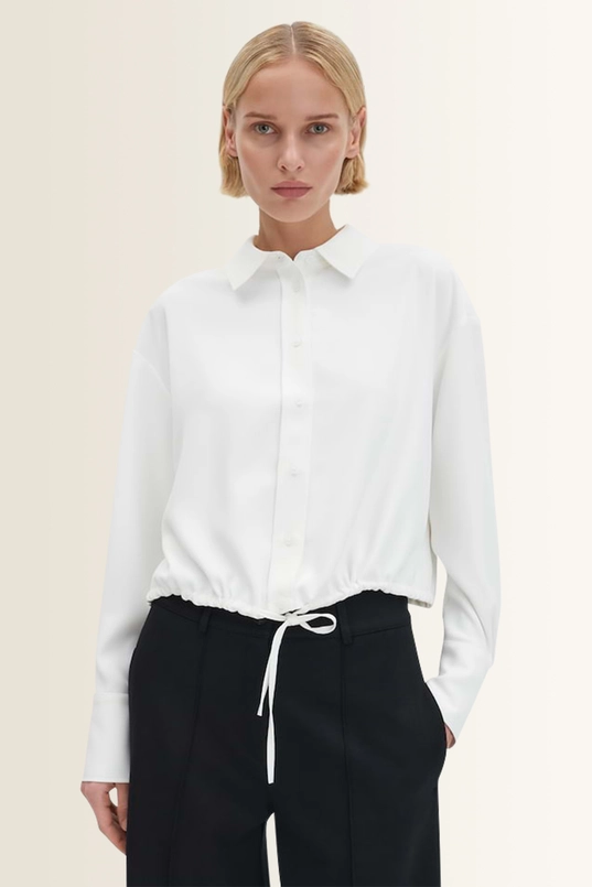 Boxy blouse met trekkoord Zalance Someday