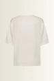 Boxy blouse met V-hals