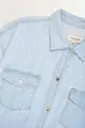 Boxy denim blouse