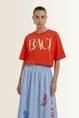 Boxy T-shirt met kralendetails OUI
