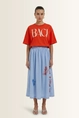 Boxy T-shirt met kralendetails OUI