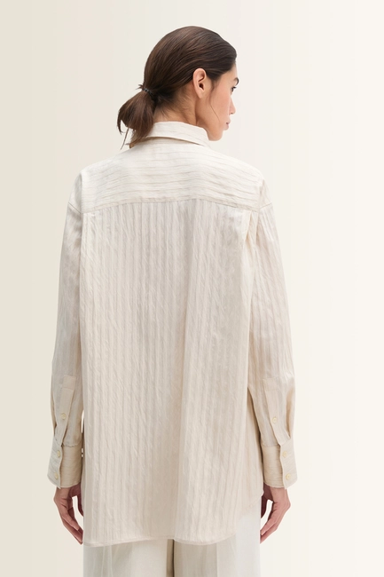 Boyfriend blouse subtiele structuur Marc O'Polo