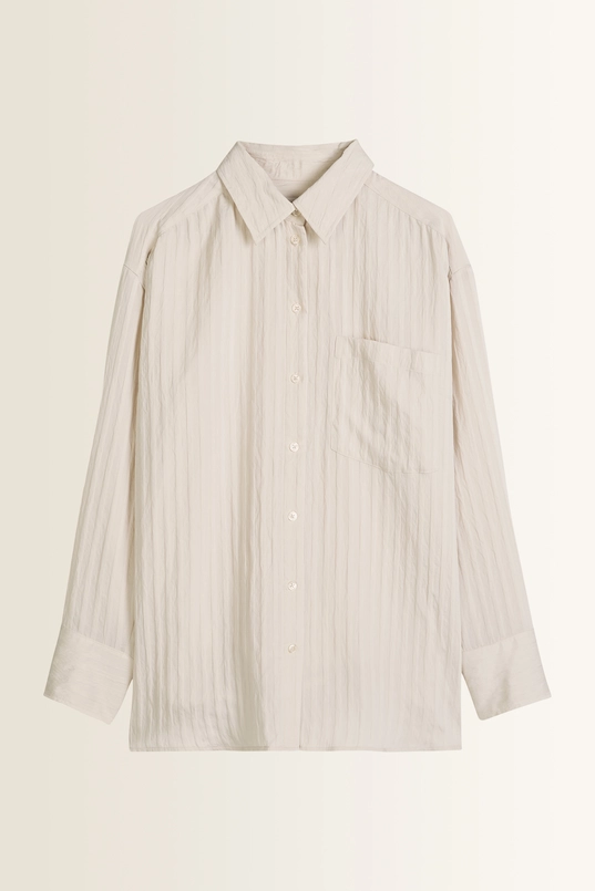Boyfriend blouse subtiele structuur Marc O'Polo