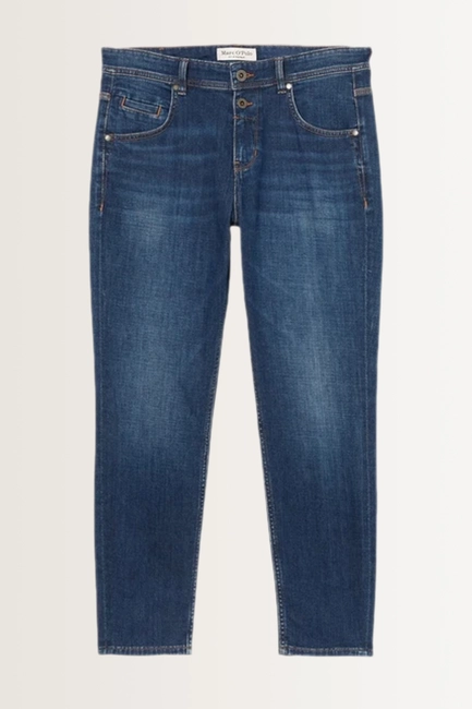 Boyfriend jeans met vintage wassing Marc O'Polo