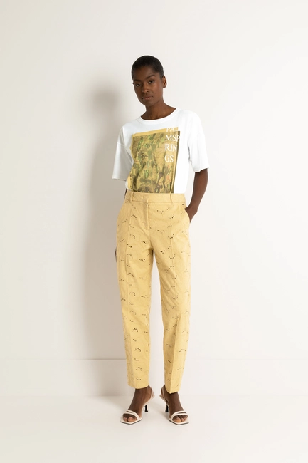 Broderie pantalon