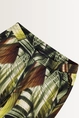 Broek botanische print en wijde pijpen