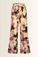 Broek in all-over print