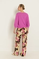 Broek in all-over print