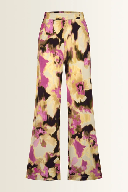 Broek in all-over print