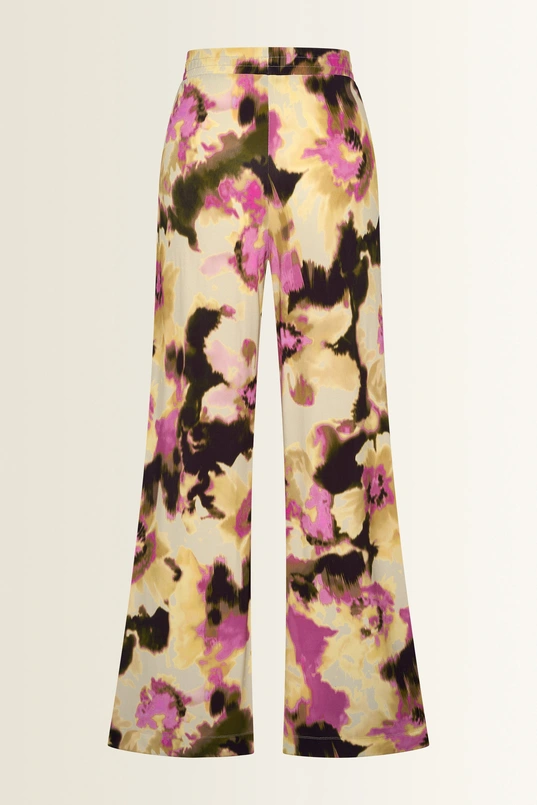 Broek in all-over print