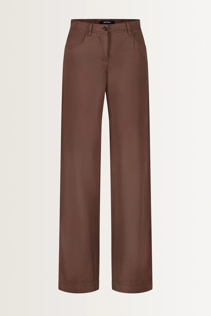 Broek in luchtige linnenmix Frieda12 Gardeur