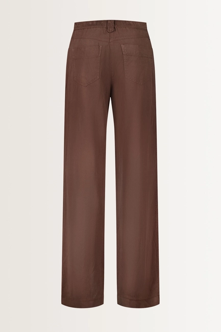Broek in luchtige linnenmix Frieda12 Gardeur