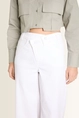 Broek met asymmetrische sluiting Baggy Cambio