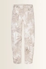 Broek met bladerenprint Ocean Cambio