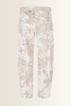 Broek met bladerenprint Ocean Cambio