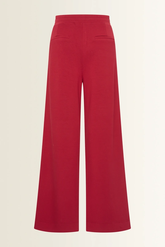Broek met contraststrepen