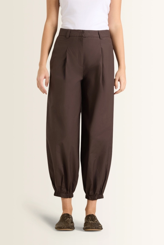 Broek met elastische zoom Etienne Cambio