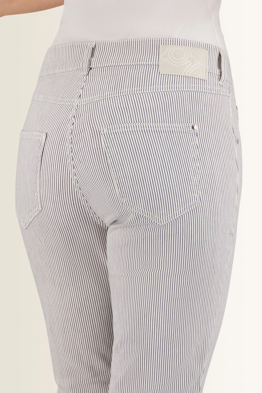 Broek met fijne streep Zuri128 Gardeur