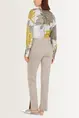 Broek met geometrisch dessin Marc Cain
