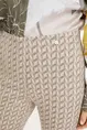 Broek met geometrisch dessin Marc Cain