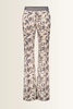 Broek met grafisch bladmotief ZARIA Gardeur
