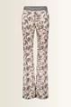 Broek met grafisch bladmotief ZARIA Gardeur
