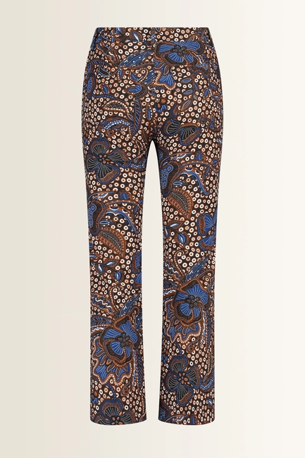 Broek met grafisch bloemdessin Donde Max Mara Weekend