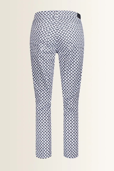 Broek met grafisch dessin Zuri131 Gardeur