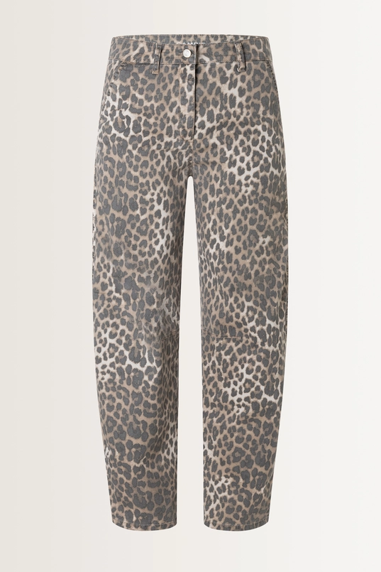 Broek met luipaardprint Eve Cambio