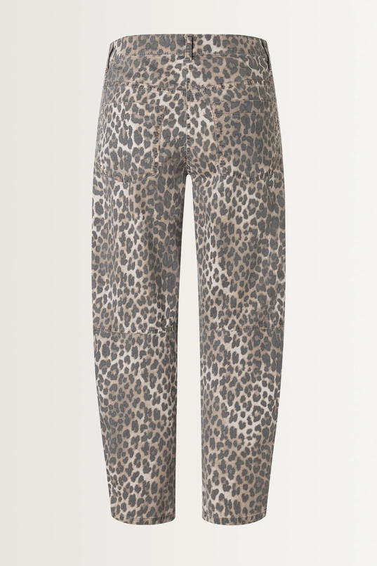 Broek met luipaardprint Eve Cambio