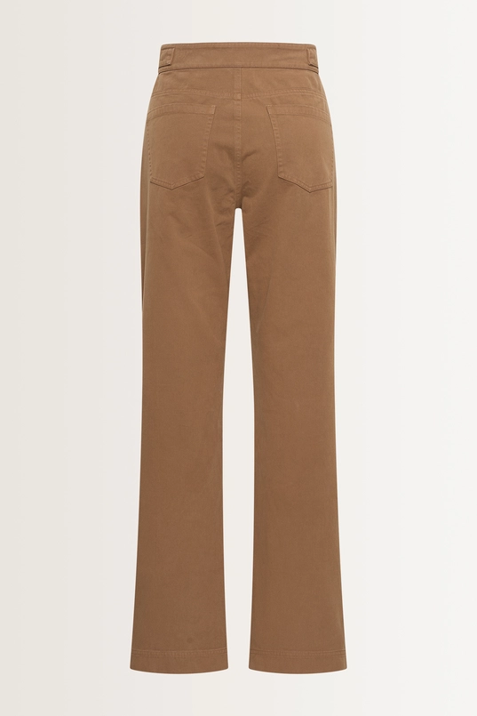 Broek met siergespen