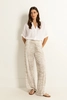 Broek met slangenprint