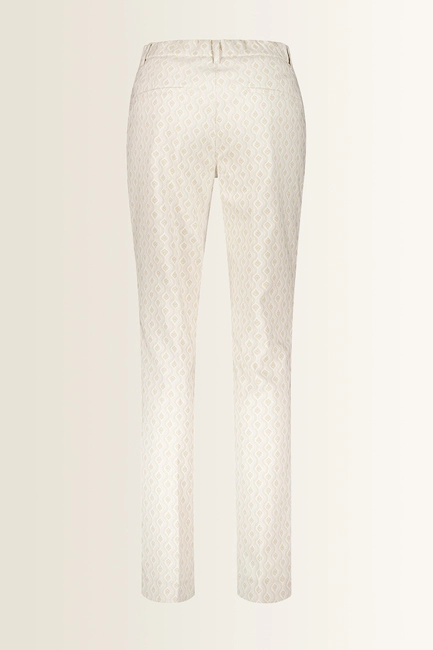 Broek met subtiel dessin Zene5 Gardeur