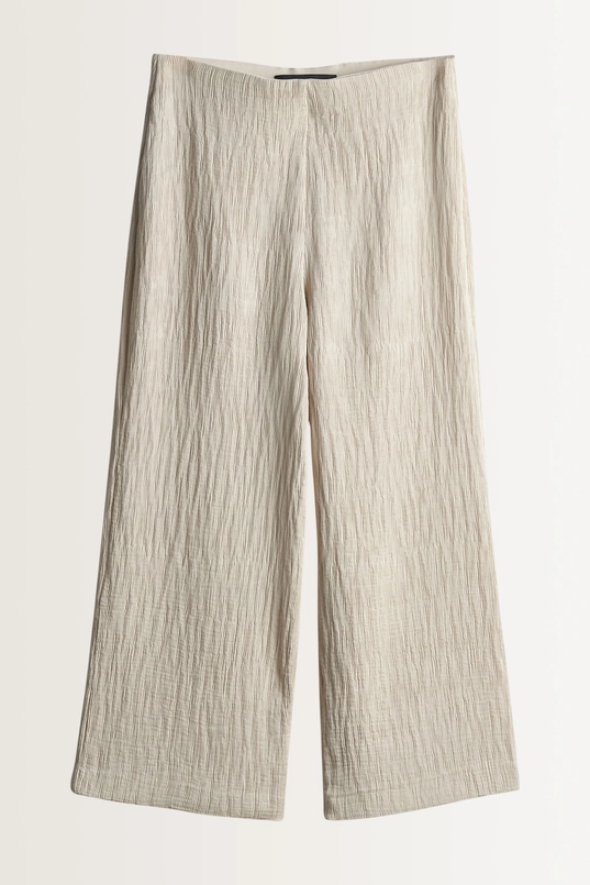 Broek met subtiel kreukeffect Curilo texture Someday