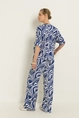 Broek met swirlprint
