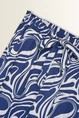 Broek met swirlprint